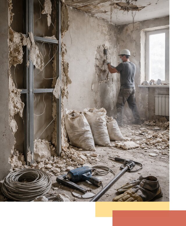 Профессиональный демонтаж зданий и конструкций в Ахтубинске