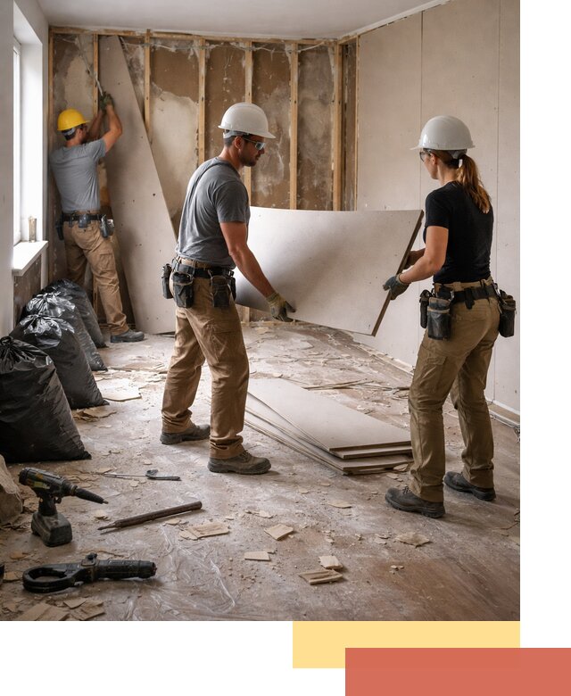 Демонтаж стеновых панелей в Ахтубинске быстро и аккуратно