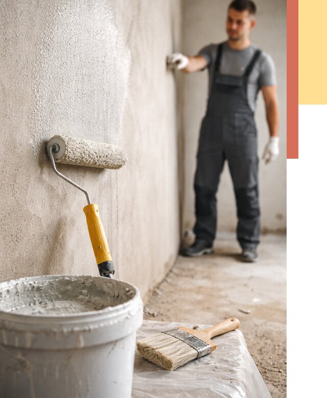 Нанесение бетоноконтакта на стены в Ахтубинске от 4349 руб. быстро и недорого | ОТДЕЛОЧНИК-Хтб