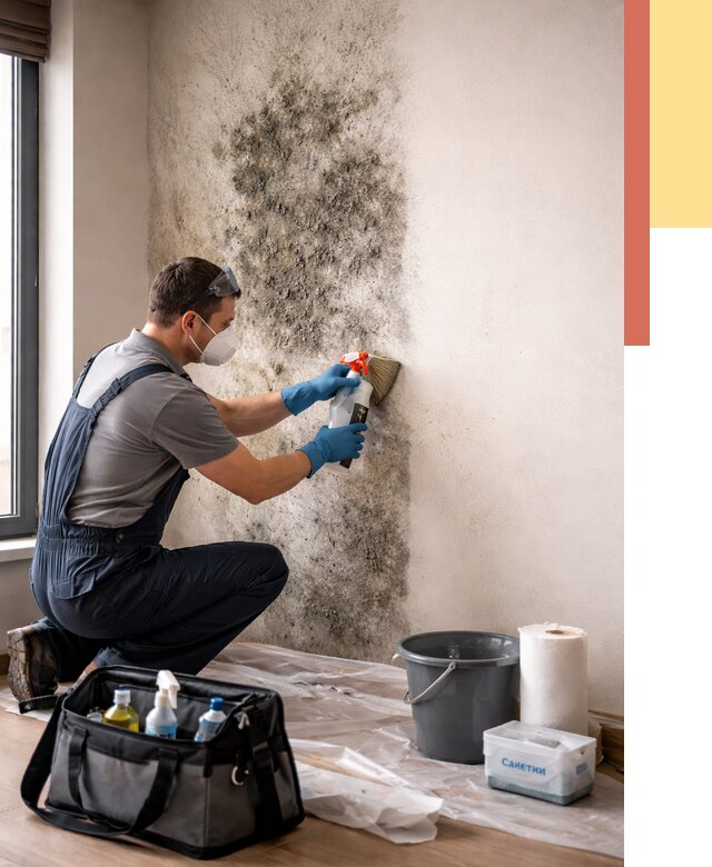 Удаление плесени со стен в Ахтубинске от 2226 руб. — быстро и недорого | ОТДЕЛОЧНИК-Хтб