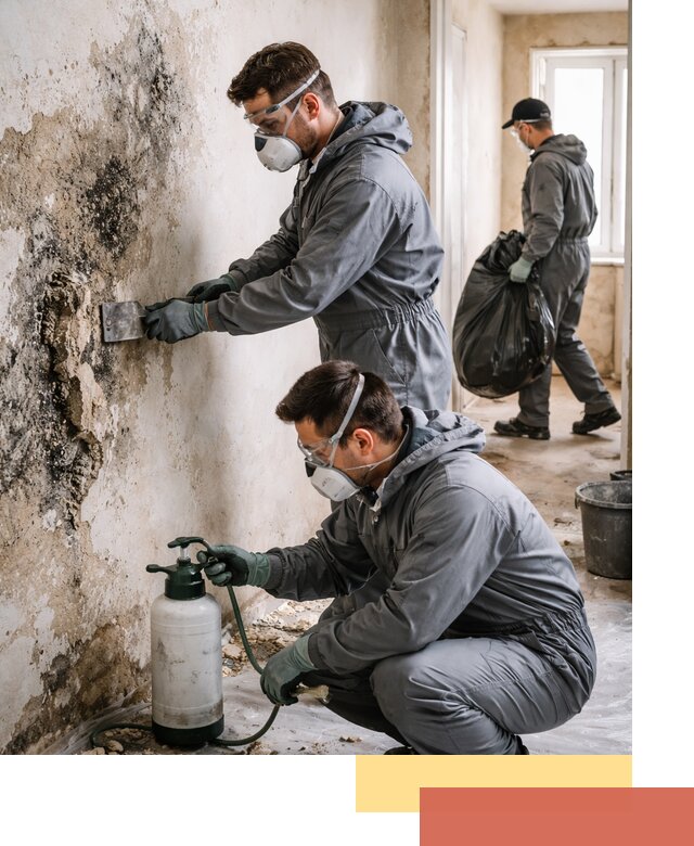 Удаление плесени со стен профессионально в Ахтубинске