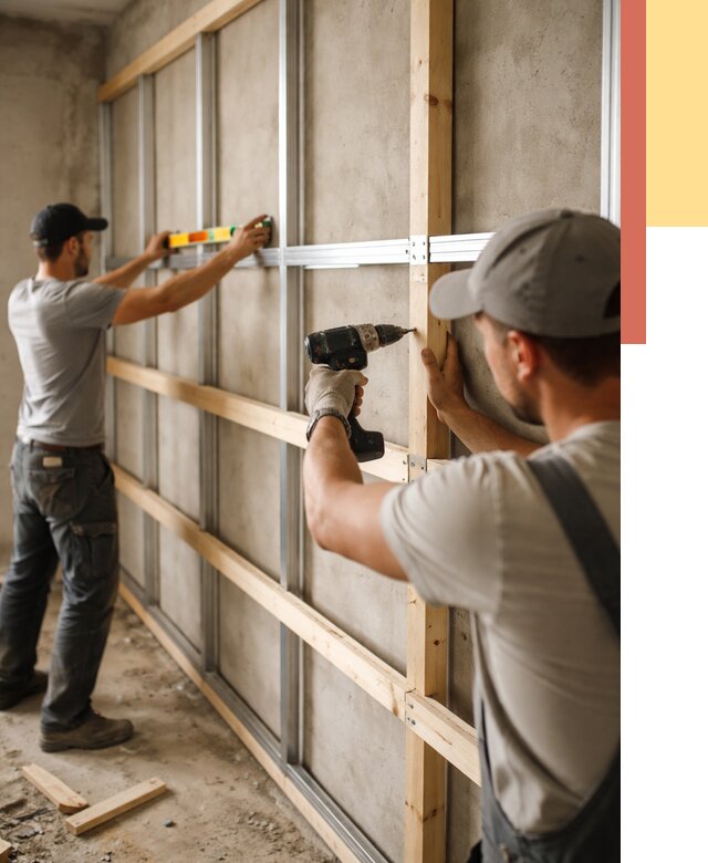 Устройство обрешетки под панели в Ахтубинске от 2175 руб. — монтаж под ключ | ОТДЕЛОЧНИК-Хтб