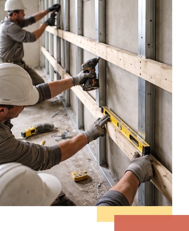 Устройство обрешетки под панели в Ахтубинске