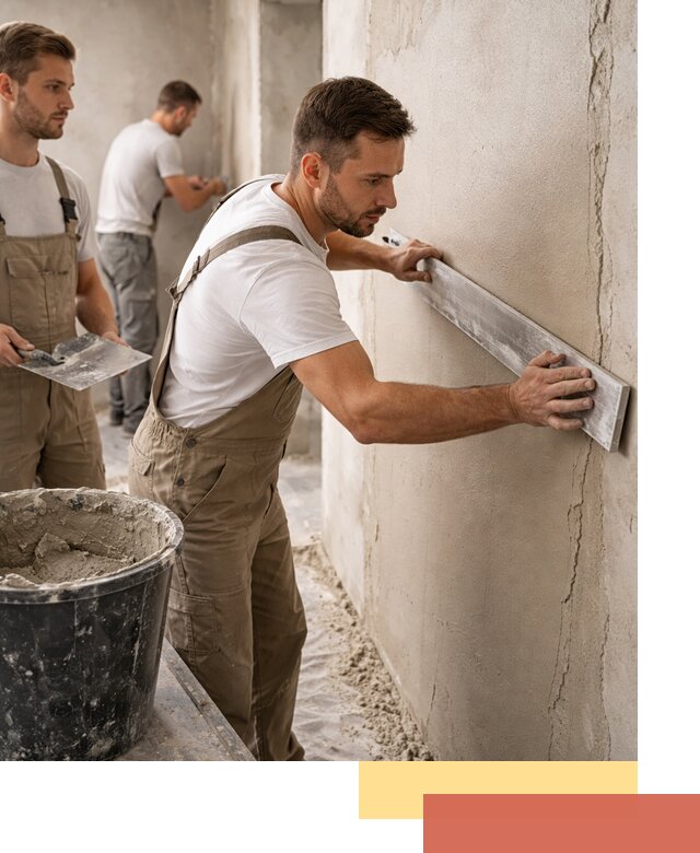 Штукатурка стен без маяков в Ахтубинске быстро и качественно