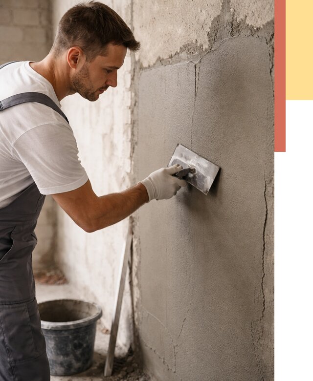 Штукатурка стен под плитку в Ахтубинске от 4349 руб./м2 — выравнивание под плитку | ОТДЕЛОЧНИК-Хтб