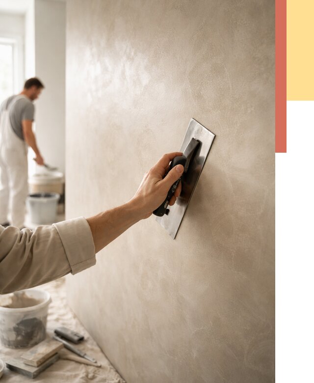 Венецианская штукатурка в Ахтубинске от 3624 руб/м² — нанесение стен под ключ | ОТДЕЛОЧНИК-Хтб