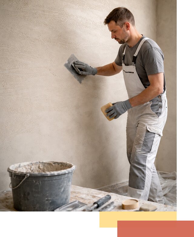 Декоративная штукатурка травертин в Ахтубинске для стен и потолков