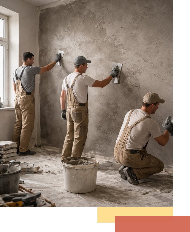 Декоративная штукатурка под бетон в Ахтубинске для стен и потолков