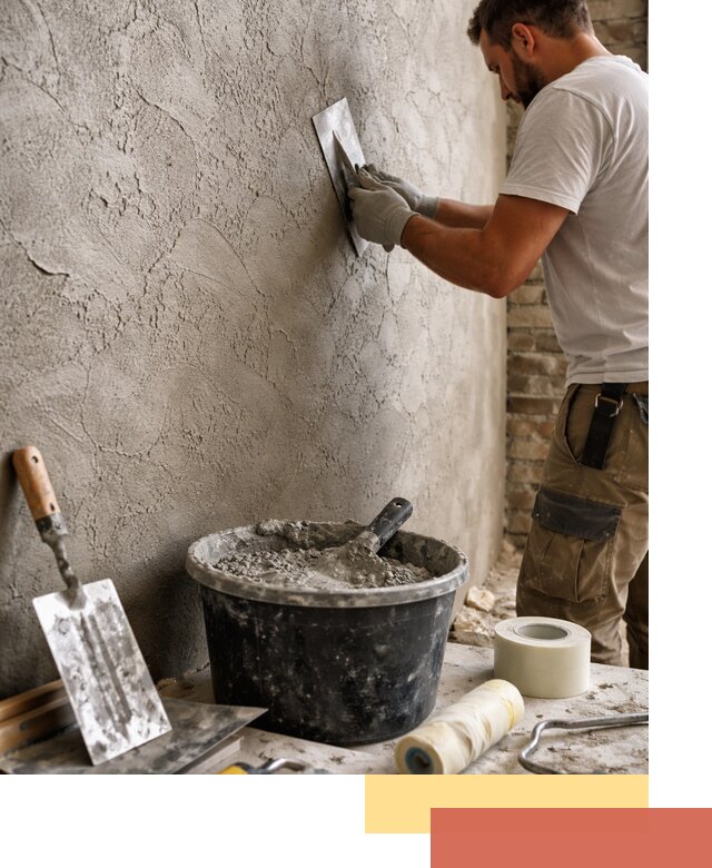 Декоративная штукатурка лофт в Ахтубинске — отделка стен и потолков