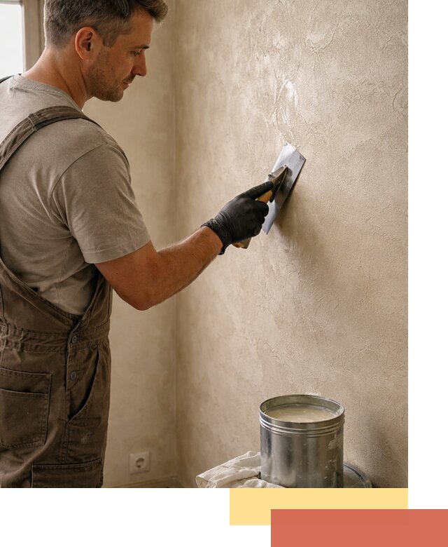 Нанесение воска на штукатурку в Ахтубинске для защиты и блеска