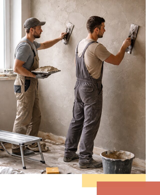 Ремонт декоративной штукатурки и восстановление фактуры в Ахтубинске