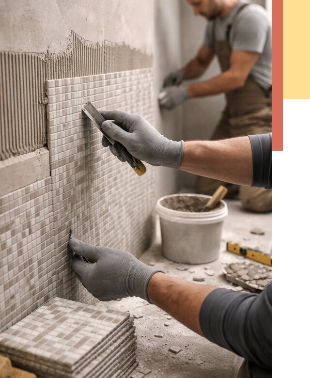 Облицовка стен мозаикой в Ахтубинске от 3314 руб/м2 — укладка мозаики на стены | ОТДЕЛОЧНИК-Хтб