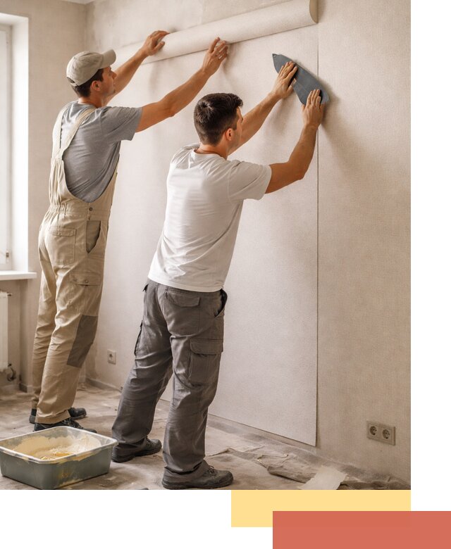 Поклейка виниловых обоев в Ахтубинске профессионально и качественно