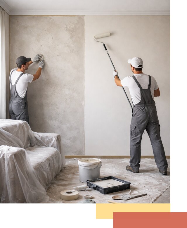 Покраска стен антивандальной краской в Ахтубинске