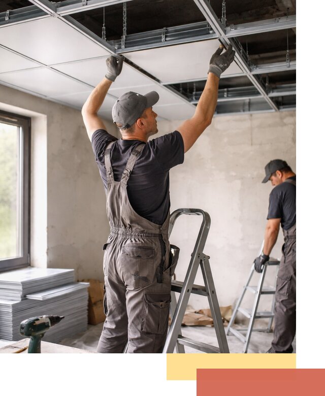 Монтаж кассетного потолка в Ахтубинске качественно и быстро