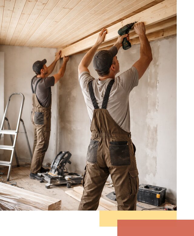 Монтаж потолка из вагонки в Ахтубинске профессионально и аккуратно