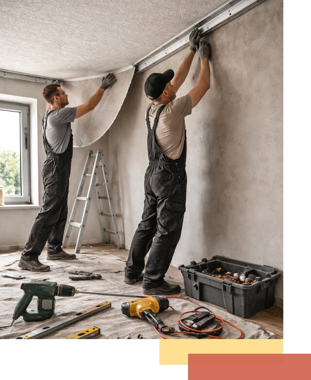 Монтаж фактурного натяжного потолка в Ахтубинске качественно и быстро