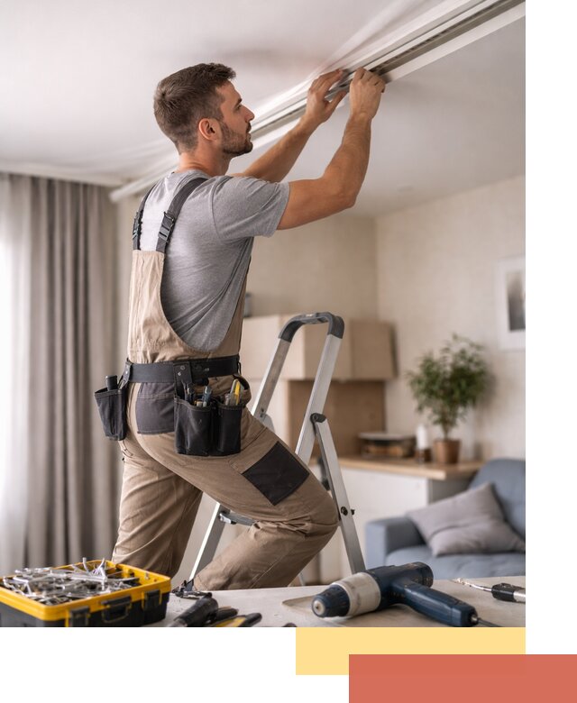 Ремонт натяжных потолков в Ахтубинске — качественно и оперативно