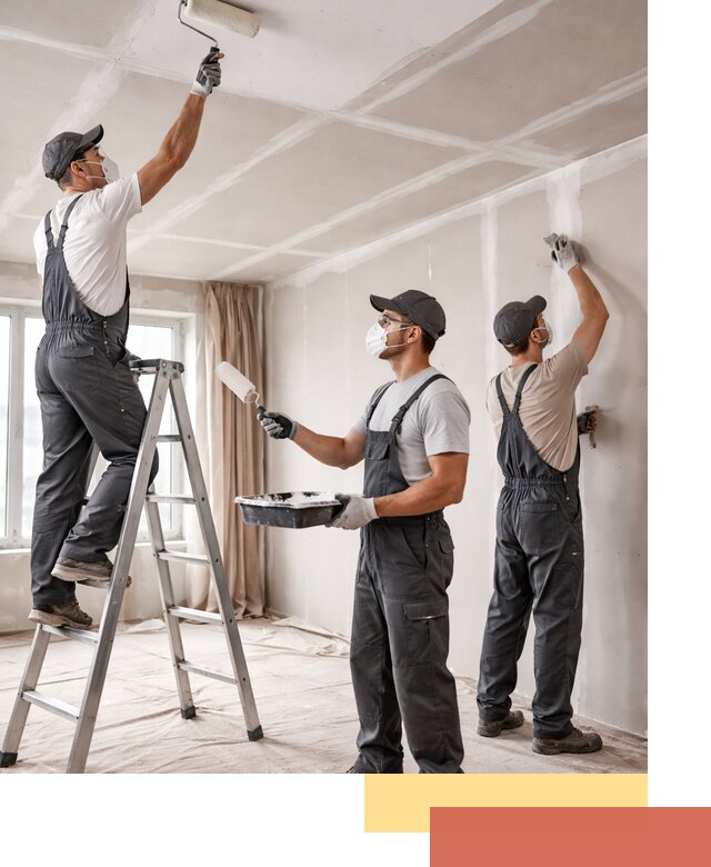 Покраска потолка из гипсокартона в Ахтубинске качественно и недорого