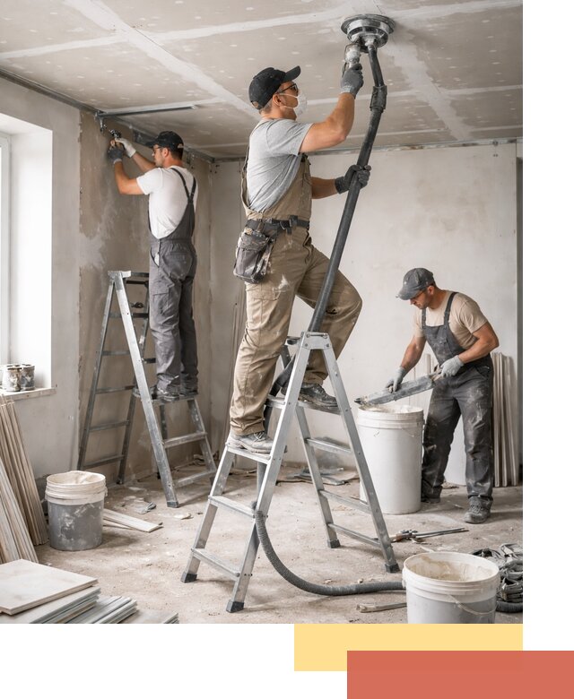 Ремонт потолка из гипсокартона в Ахтубинске: быстрый и качественный монтаж