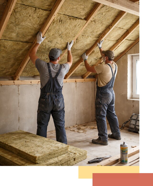 Утепление потолка минеральной ватой в Ахтубинске