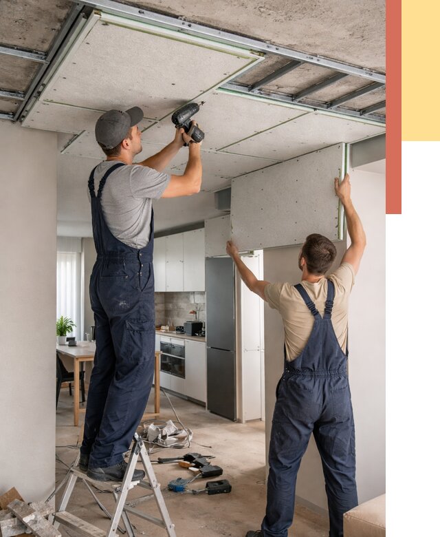 Шумоизоляция потолка панелями зипс в Ахтубинске от 1916 руб. под ключ | ОТДЕЛОЧНИК-Хтб